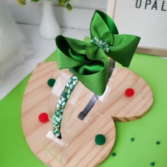 Tiara verde cristal - comprar online