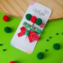 Hair clip de natal - comprar online
