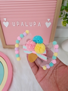 Laço bella sorvetinho (10cm) - comprar online
