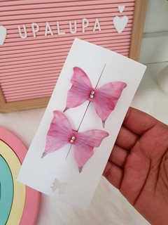 Par de borboletinha (4.5cm) - Laços Upalupa