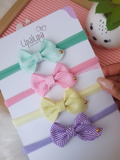 Laço candy lia chevron (6cm) - comprar online