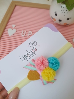 Faixa sorvete pompom (6cm) na internet