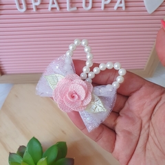 Laço lia com orelha de pérolas - comprar online