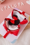 Laço vermelho minnie (9.5cm)