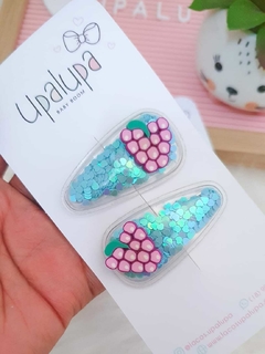Presilha tic tac frutinhas - Laços Upalupa