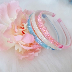 Tiara cristal com encaixe para laços - comprar online