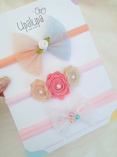 Kit luxo amor de bebê - 14 peças essenciais para você mãe - Laços Upalupa