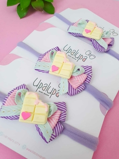 Faixa chocolatinho branco (7cm) - comprar online