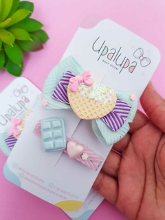 Hair clip biscoitinho na internet