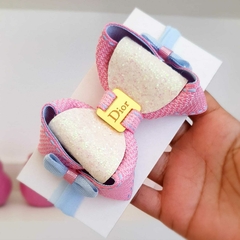 Faixa rosa e azul (9cm) - comprar online