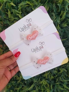 Faixa de tule cheguei - 6cm - comprar online