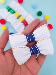 Laço escolar liso - 8cm na internet