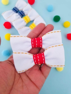 Laço escolar liso - 8cm - comprar online