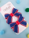 Par de laço escolar zoe - 7cm
