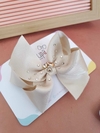 Laço duna - off white ( 9 a 11 cm)