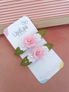 Par de laço florido labelle