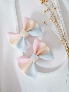 Par de laço delicate - 7cm - comprar online
