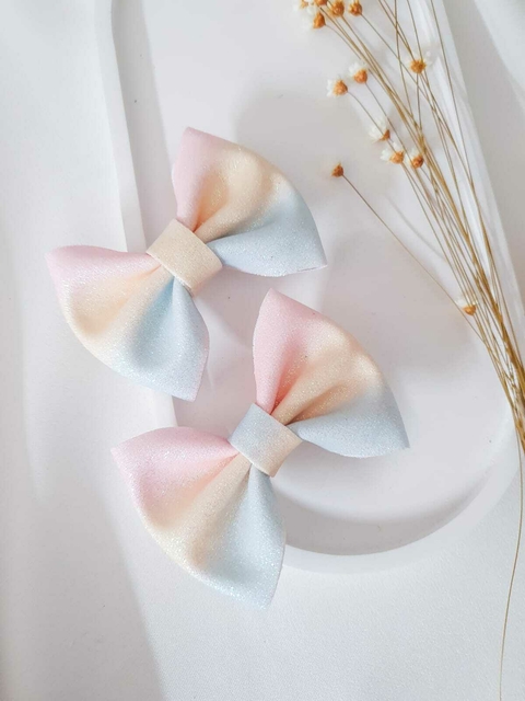 Par de laço delicate - 7cm - comprar online