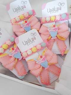 Hair clip duo sorvetinho - Laços Upalupa