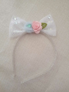 Tiara de tule conto de fadas na internet