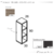 Modulo estante vertical - comprar online