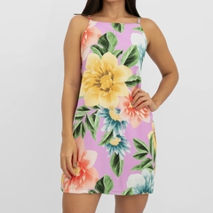 Vestido Pauline - Floral Exclusivo Lilás