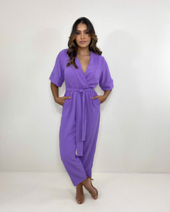 Macacão Rubia - Lilás - comprar online