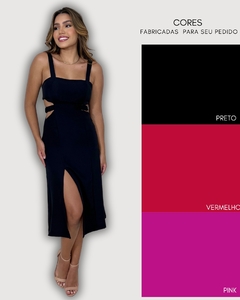 Vestido Bela - Cores - Closet RC Atacado
