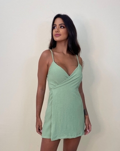 Vestido Soraia - Folhagem - Closet RC Atacado