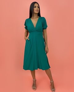 Vestido Clarice - Verde Amazônia na internet