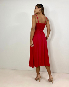 Vestido Hermione - Vermelho - loja online