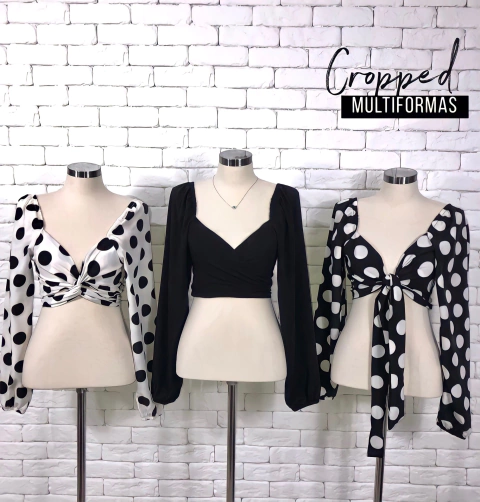 Cropped Multiformas - Cores