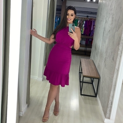 Vestido Estefane Curto - Fúcsia na internet