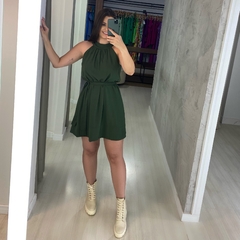 Vestido Daiane - Verde Militar - comprar online