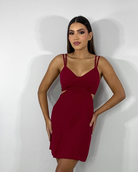 Vestido Leslie - Marsala