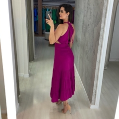 Vestido Estefane - Fúcsia - loja online