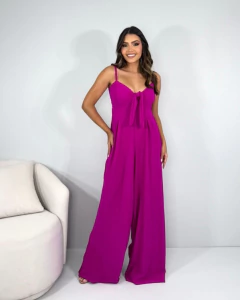 Macacão Carminha - Fúcsia