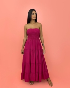 Vestido Gabriela - Cereja