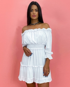 Vestido Jordana - Branco