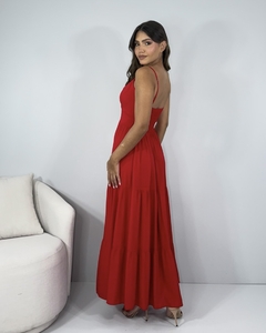 Vestido Helô - Vermelho na internet