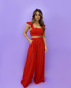 Cropped Samira - Vermelho - comprar online