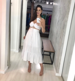 Saia Maria Eduarda - Branco
