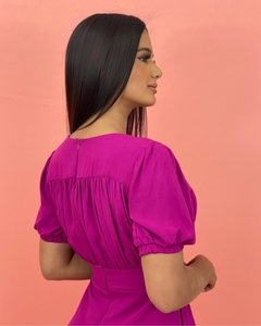 Vestido Clarice - Fúcsia - comprar online
