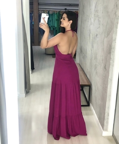 Vestido Janaína - Fúcsia na internet
