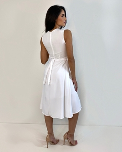 Vestido Fran - Branco na internet
