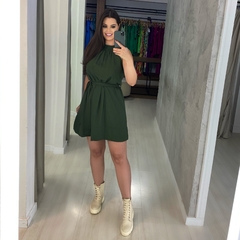 Vestido Daiane - Verde Militar