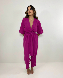 Macacão Rubia - Fúcsia - Closet RC Atacado