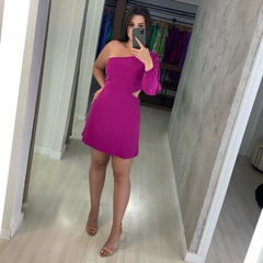 Vestido Luna - Fúcsia na internet