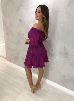 Vestido Jordana - Roxo - comprar online