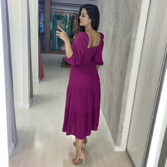 Vestido Juliana - Fúcsia - comprar online